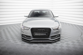 Maxton Design VOORSPLITTER V.4 AUDI S5 / A5 S-LINE COUPÉ / SPORTBACK 8T FACELIFT Gloss Black