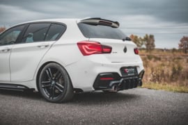 Maxton Design Racing Durability Achterzijde Splitters V.3 + Flaps voor BMW 1 F20 M140i