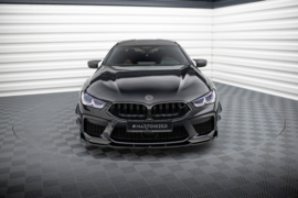 Maxton Design Frontsplitter V.1 + kleppen BMW M8 Gran Coupe F93 / Coupe F92