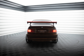 Maxton Design Carbon Spoiler Met Externe Beugels Staanders + LED BMW 3 Coupé E46