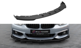Maxton Design Street Pro Frontsplitter + flappen BMW 4 Coupé / Gran Coupé / Cabrio M-Pack F32 / F36 / F33