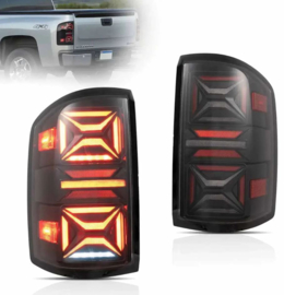 VLAND LED achterlichten Voor 2007-2013 Chevrolet Silverado 1500 2500HD 3500HD Style 3