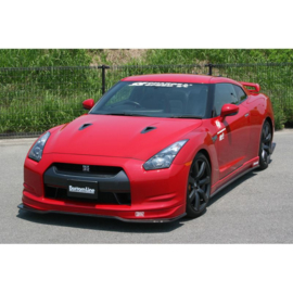 Chargespeed Voorspoiler passend voor Nissan GT-R R35 BottomLine (FRP Zwart)