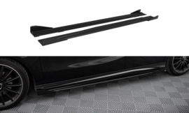 Maxton Design Street Pro Sideskirts Diffusers + Flaps Mercedes-Benz A AMG-Line W176 Facelift