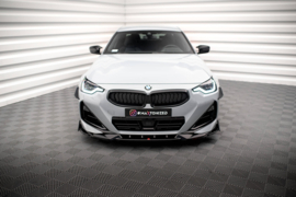 Maxton Design Frontsplitter V.2 + kleppen BMW 2 Coupé M-Pack / M240i G42