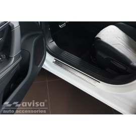 RVS Instaplijsten passend voor Peugeot 2008 II 2020- 'Lines' - 4-delig