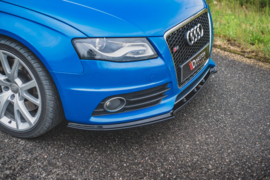 Maxton Design VOORSPLITTER AUDI S4 / A4 S-LINE B8 Gloss Black