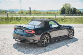 Maxton Design Achterzijde splitters Fiat 124 Spider Abarth