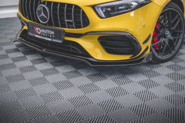 Maxton Design Frontsplitter V.3 + flappen Mercedes-AMG A 45 S Aero Pack W177