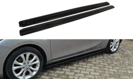 Maxton Design ZIJ-ROKKEN DIFFUSERS MAZDA 3 MK2 SPORT (PREFACE)