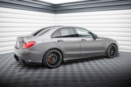 Maxton Design Street Pro Sideskirts Diffusers + Flaps Mercedes-AMG C63 Sedan / Estate W205 Facelift