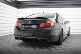 Maxton Design Achterspoiler V.2 BMW 5 M-Pack F10 / F11 (uitvoering met twee enkele uitlaten)