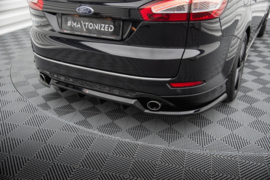 Maxton Design Achtersplitter (met verticale stangen) Ford Mondeo Estate ST-Line Mk4 Facelift
