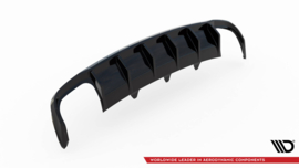 Maxton Design Achterspoiler Audi A4 B8 Facelift (uitvoering met dubbele uitlaten aan beide zijden)