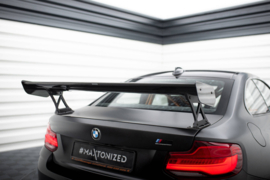 Maxton Design Carbon Spoiler Met Externe Beugels Staanders BMW M2 F87