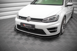 Maxton Design Street Pro Frontsplitter V.1 + Flaps Volkswagen Golf R Mk7