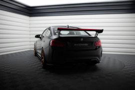 Maxton Design Carbon Spoiler Met Externe Beugels Staanders + LED BMW M2 F87
