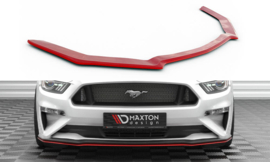 Maxton Design Frontsplitter V.2 Ford Mustang Mk6 Facelift