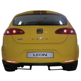 Achterbumperskirt passend voor Seat Leon 1P 2005-2009 (ABS)