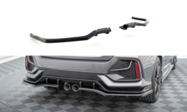 Maxton Design Achtersplitter (met verticale stangen) Honda Civic Sport Mk 10 Facelift
