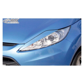 Koplampspoilers passend voor Ford Fiesta VII 2008-2012 (ABS)