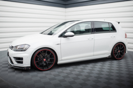 Maxton Design Zijskirts Diffusers V.3 + Flaps Volkswagen Golf R / R-Line Mk7