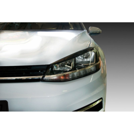 Koplampspoilers passend voor Volkswagen Golf VII Facelift 2017- (ABS)