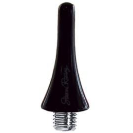 Simoni Racing Aluminium Antenne Mini - Zwart - Lengte 3cm