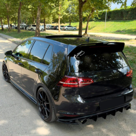 Oneway Set Sideskirts passend voor Volkswagen Golf VII HB/Variant GTi/GTD 2013-2016 – Glanzend zwart