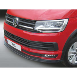 RGM Voorspoilerlip passend voor Volkswagen Transporter T6 2015- Zwart