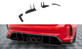 Maxton Design Street Pro Achterzijde Splitters Honda Civic Type-R Mk 11