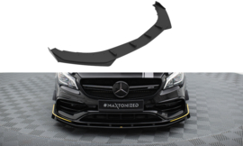 Maxton Design Street Pro Frontsplitter + Flaps Mercedes-AMG CLA 45 Aero C117 Facelift