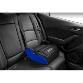 Sparco zitverhoger F100KI Zwart/Blauw i-Size 125-150cm (ECE-R129/03)