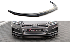 Maxton Design VOORSPLITTER V.1 AUDI S5 / A5 S-LINE F5 COUPÉ / SPORTBACK Gloss Black
