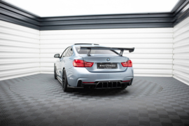 Maxton Design Carbon Spoiler Met Interne Beugels Staanders BMW 4 F32 / 4 F32 M-Pack Coupé