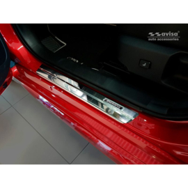 RVS Instaplijsten passend voor Toyota Corolla XII Sedan/Hatchback/Touring Sports 'Exclusive' 2018- 4-delig