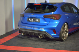 Maxton Design Achterzijde splitters V.2 (voor achterklep v.1) Ford Focus ST-Line Mk4