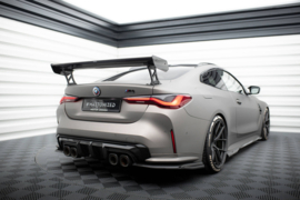 Maxton Design Carbon Spoiler Met Externe Beugels Staanders BMW M4 G82 / M440i G22 / 4 M-Pack G22