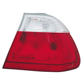 Set Achterlichten passend voor BMW 3 Serie E46 Sedan 1998-2001 - Rood/Helder