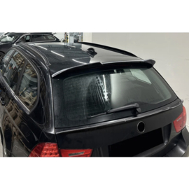 AutoStyle Dakspoiler (Spoiler Cap) passend voor BMW 3-Serie E91 Touring 2005-2012 (ABS Glanzend zwart)