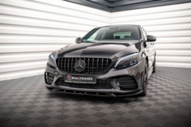 Maxton Design Frontsplitter V.2 Mercedes-Benz C AMG Line Sedan / Coupé / Stationwagen W205 / C205 / S205 Facelift