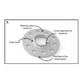 H&R DR-Systeem Spoorverbrederset 40mm per as - Steekmaat 4x100 - Naaf 56,6mm - Boutmaat M12x1,5 - passend voor Chevrolet/Fiat/Opel