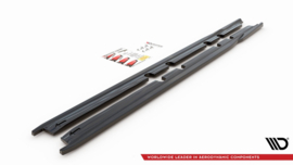 Maxton Design Zijskirts Diffusers V.1 Seat Leon FR ST / Hatchback Mk4 / Cupra Leon ST / Hatchback Mk1 / Mk1 Facelift