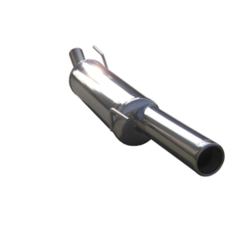 100% RVS Sportuitlaat passend voor Volkswagen Golf III 1.9 TDi (110pk) 80mm