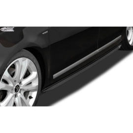 Sideskirts 'Slim' passend voor Citroën C5 (RD/TD) 2008- (ABS zwart glanzend)