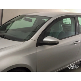 DGA Zijwindschermen passend voor Volkswagen Golf V & VI Variant 2007-2013 & Jetta V 2005-2010 (2-delig) Voorportieren (Smokegrey)