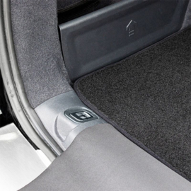 Velours Kofferbakmat passend voor Audi Q3 2011- (zonder reservewiel)