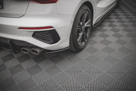 Maxton Design STREET PRO ACHTERZIJSPLITTERS AUDI S3 SPORTBACK 8Y