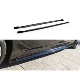 Motordrome Set sideskirts passend voor BMW 1-Serie (F40) M-Sport/M135i 2019-2024 (ABS Glanzend zwart)