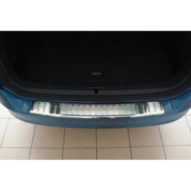Avisa RVS Achterbumperprotector passend voor Volkswagen Golf VII Variant/Alltrack 2012-2017 – Zilver